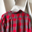 60’s BVD Plaid Loop Collar - Medium