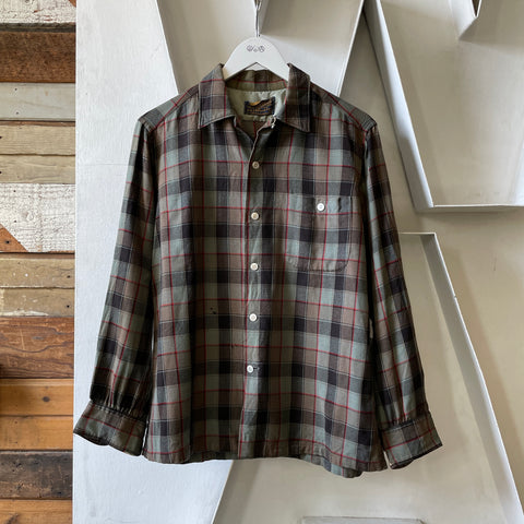 50’s Pendleton Wool Loop Collar - Medium