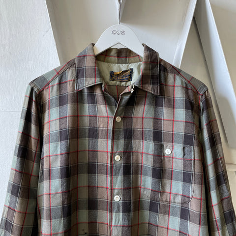 50’s Pendleton Wool Loop Collar - Medium