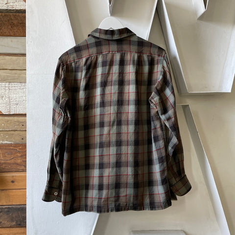 50’s Pendleton Wool Loop Collar - Medium