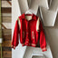 60's Reversible Satin Varsity Jacket - Large