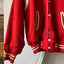 60's Reversible Satin Varsity Jacket - Large
