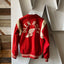 60's Reversible Satin Varsity Jacket - Large