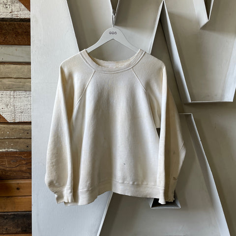 60’s Boxy Raglan Crewneck - XL