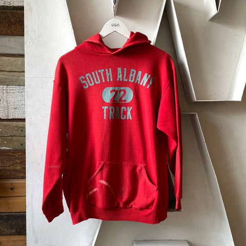 70’s Russell Track Hoodie - Medium