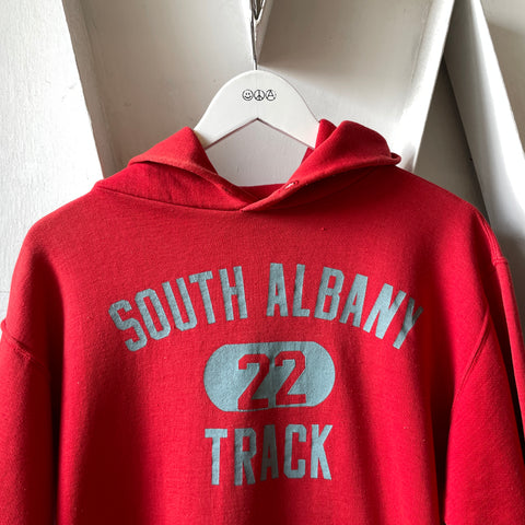 70’s Russell Track Hoodie - Medium