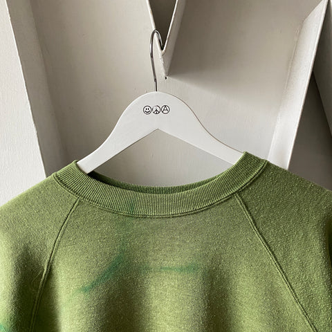 60's Raglan Crewneck Sweatshirt - Large