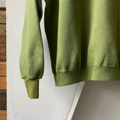 60's Raglan Crewneck Sweatshirt - Large