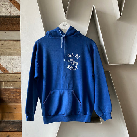 70’s Russell Blue Devil Hoodie - Large
