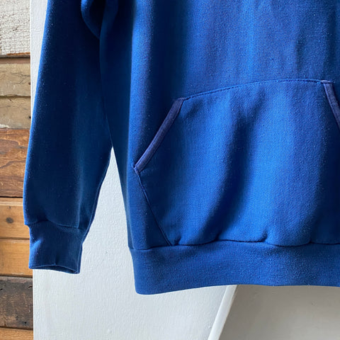 70’s Russell Blue Devil Hoodie - Large