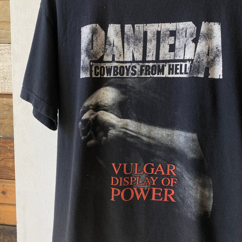 Y2K Pantera Vulgar Power Tee - Large