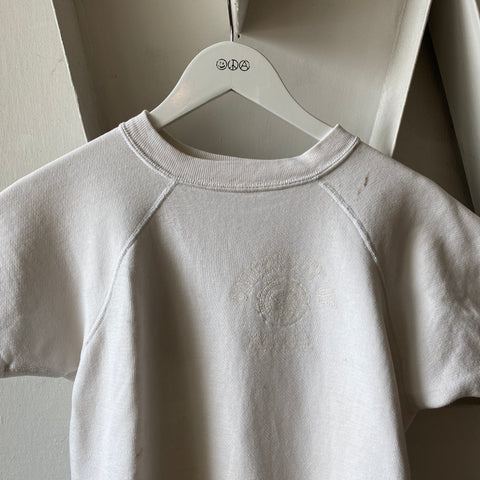 60's Triple White Nevada Crew - Small