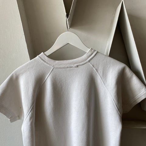 60's Triple White Nevada Crew - Small