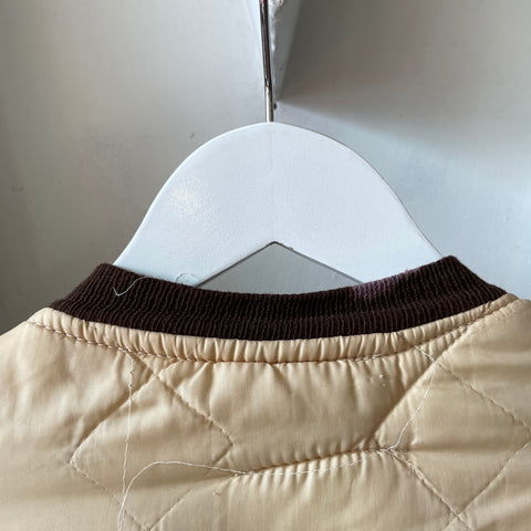 60’s Boxy Quilted Liner Jacket - Large