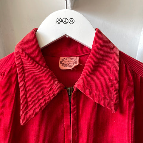 60’s Corduroy Zip Jacket - Small