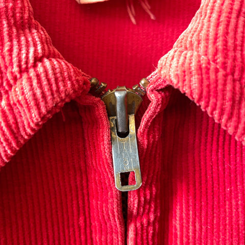 60’s Corduroy Zip Jacket - Small