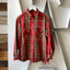 60’s Thrashed Heavy Cotton Flannel - Large
