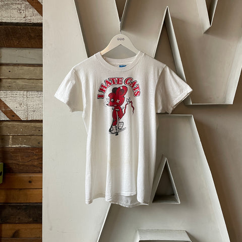 80’s Cat Hater Tee - Large