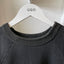 60’s Flocked Illinois Chopped Crewneck Sweatshirt - Small