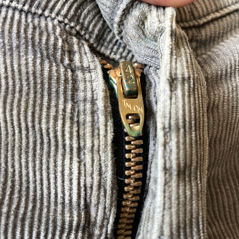 70’s Thrashed Grey Cords - 35” x 29”