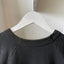 60’s Flocked Illinois Chopped Crewneck Sweatshirt - Small