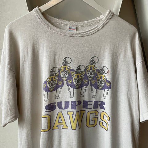 70’s Champion Super Dawgs Tee - XL