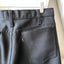 70’s Levi’s Black Poly Trousers - 30” x 29”