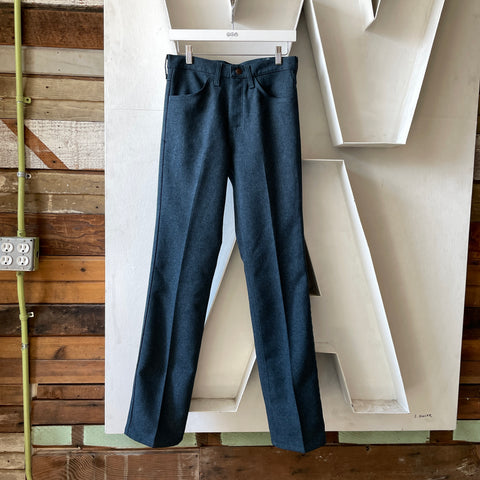 70’s Wrangler Poly Trousers - 28” x 33.5”