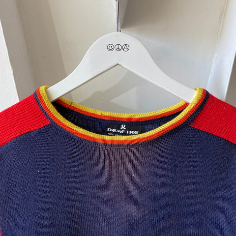 80's Wool Sweater - Medium