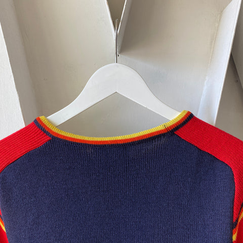 80's Wool Sweater - Medium