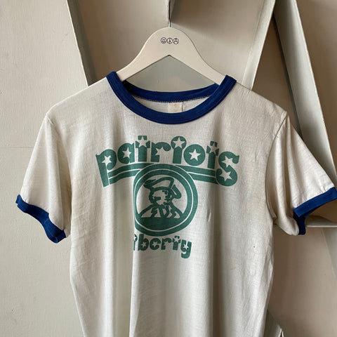 70’s Patriots Liberty Ringer Tee - Small