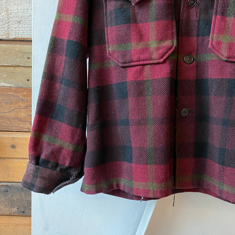 70's Pendleton Heavy Wool Shirt - Large