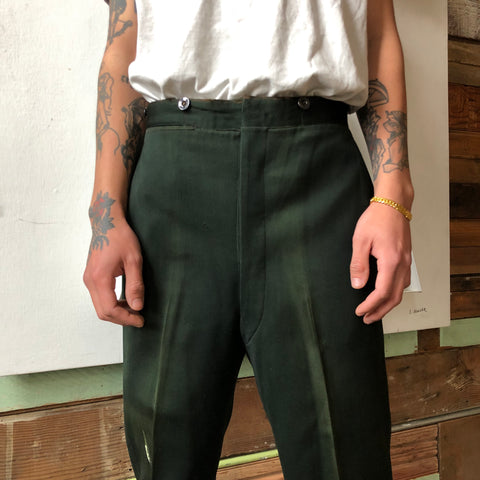 30’s Buckle Back Trousers - 28” x 30.5”