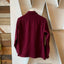 60's Yale Wool Loop Collar Shirt - Medium