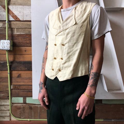 30’s Faded Waistcoat - XS