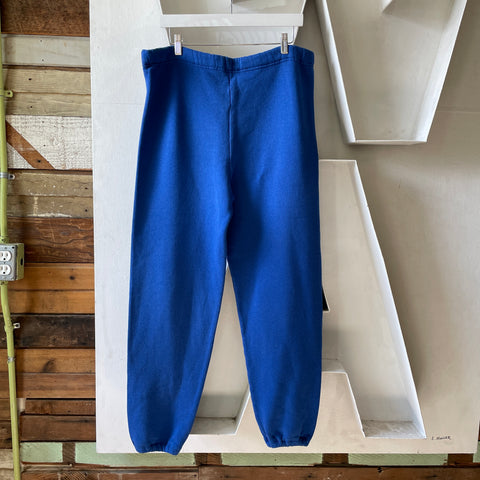 80’s Russell N.Y. Tech Tennis Sweatpants - Large