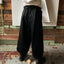 30’s Satin Cropped Buckle Back Trousers - 28” x 19”
