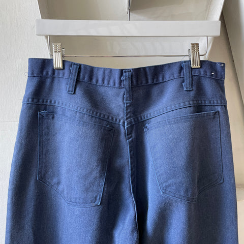 60’s Cotton Flared Pants - 31” x 28.5”