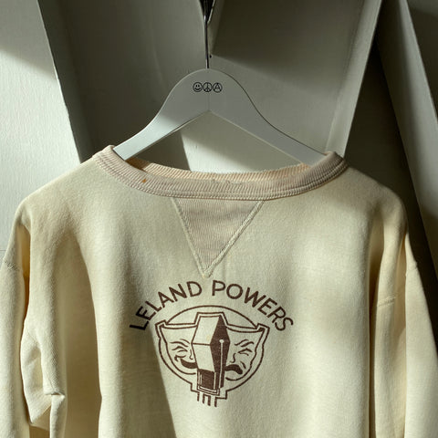 60's Leland Powers Singe V Crewneck - Large