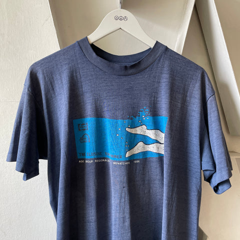 80’s Elusive Swimmer Tee - XL