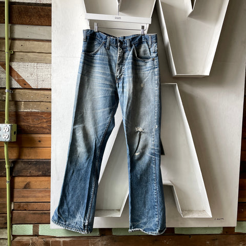 70’s Plain Pocket Flares - 31” x 33”