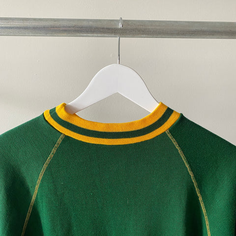 70's Deep V Sweatshirt - Large