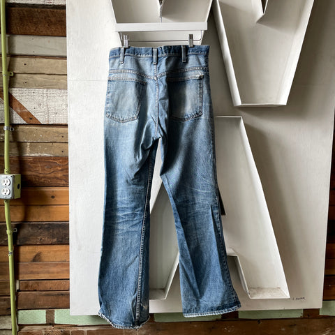 70’s Plain Pocket Flares - 31” x 33”