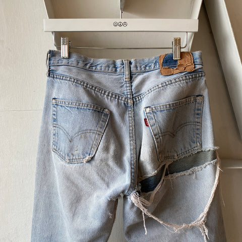 80’s Repaired Redlines - 28" x 30"