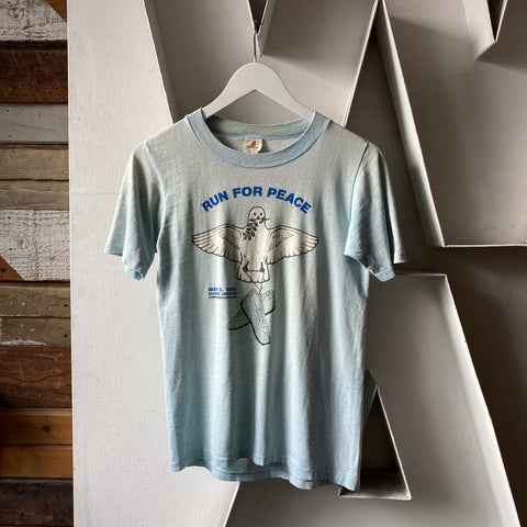 80's Peace Run Tee - Small