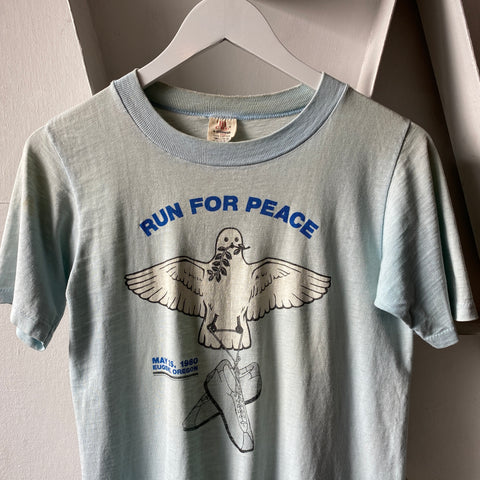 80's Peace Run Tee - Small