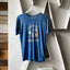 80’s Paper Thin Columbia Basketball Tee - Medium