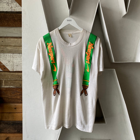 80's Newport Overalls Tee - XL