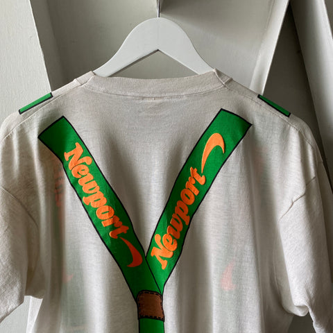 80's Newport Overalls Tee - XL