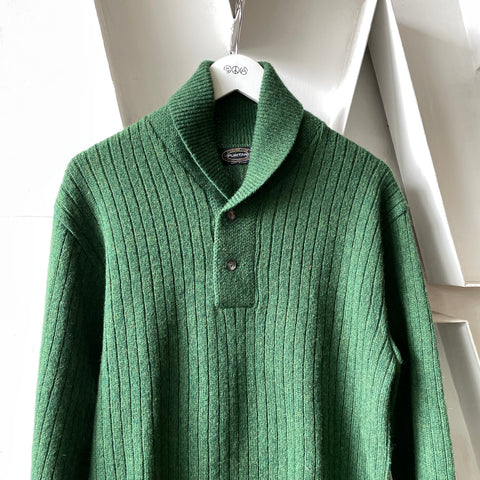 60’s Shawl Collar Sweater - Medium